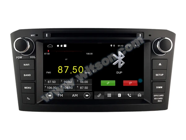 Автомобильный DVD-плеер мультимедийный GPS-радиоприемник для Toyota Avensis 2005 2006 2007 с