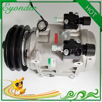 

Air Conditionig AC Compressor Cooling Pump 24V 2PK for Valeo TAMA SELTEC TM31 Zexel DKS32C for Nissan Mini Bus 1020633 dks-32c