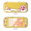 DATA FROG-funda protectora transparente para Nintendo Switch Lite, carcasa protectora dura para consola Nintendo Switch Lite, estilo Pata de Gato ► Foto 3/6