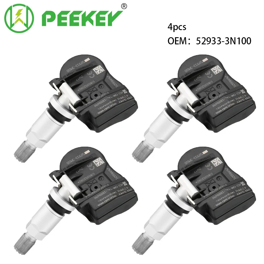 Tire Pressure Monitor System TPMS Sensor for 52933 3N100 System Tire