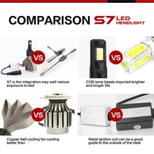 ^^Best Offers 1 Pair Car 60W 4-LED 6000K White 6400LM Headlights Lamp Bulbs IP68 Accessories ^^Best Offers 1 Pair Car 60W 4-LED 6000K White 6400LM Headlights Lamp Bulbs IP68 Accessories