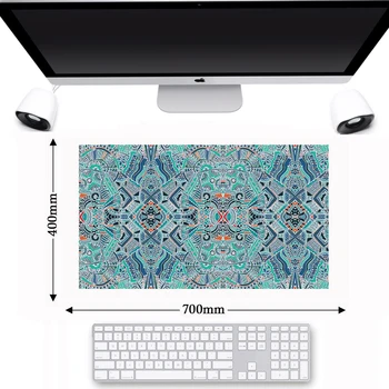 

Persian Carpet Large Non-slip Rubber Mouse Pad PC Laptop Keyboard Woven Rug Home Mousepad Table Decor Craft Cushion Muismat Mat