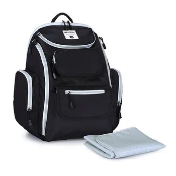 

Large Capacity Dry And Wet Separation Baby Diaper Backpack Waterproof Diaper Bag Multifunctional Baby Stroller Mother Maternity