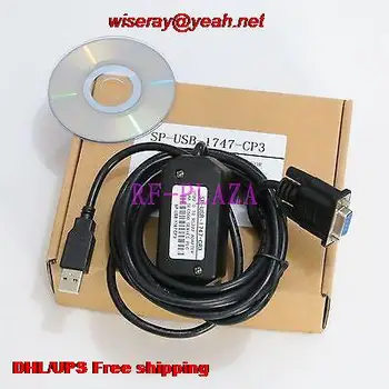 

DHL/EMS 10pcs Programming cable USB-1747-CP3 for Allen Bradley SLC 5/03-5/04-5/05-A5