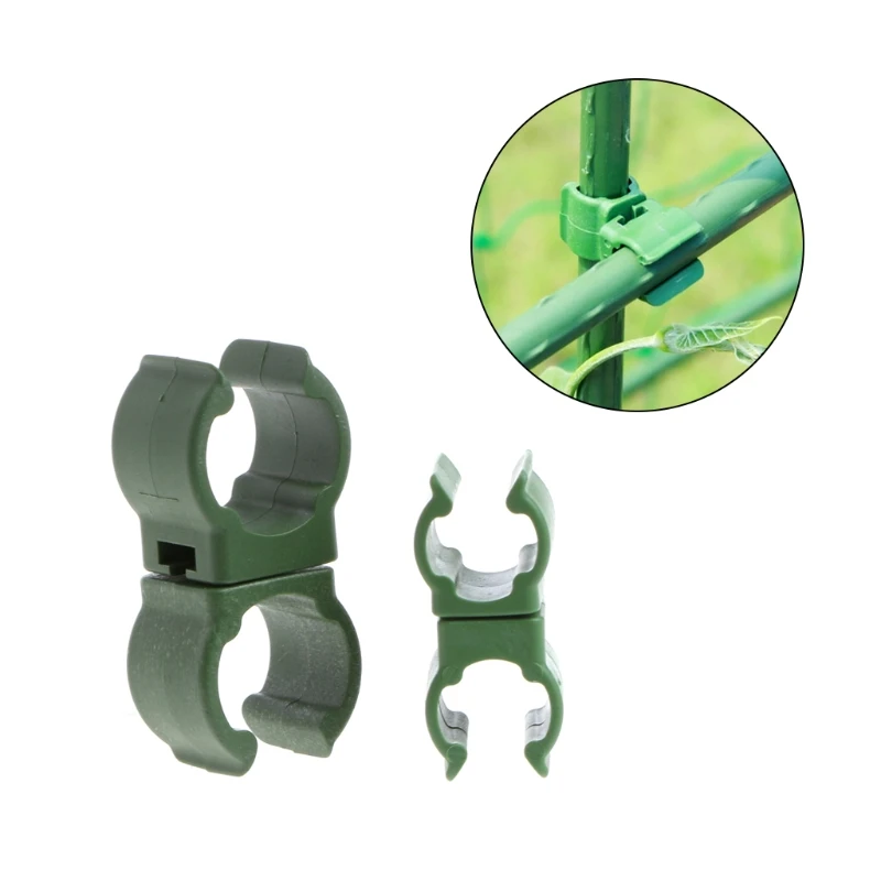 

Garden Climbing Rattan Stent Accessories Rod Connector Stake Clip Adjustable E65B