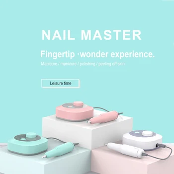 

Professional 25000 RPM Electric Nail Drill Machine Mill Cutter Sets For Manicure Nail Tips Manicure Electric Nail Pedicure File