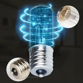 

3W E17 Ultraviolet Ozone Screw Lamp Germicidal Quartz Tube Disinfection For Domestic Use Home UVC Sterilization Mites new