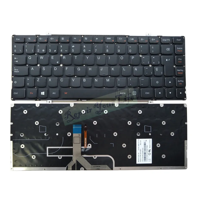 Клавиатура для ноутбука lenovo YOGA 2 PRO Yoga2 13 Pro13 ISE 1325212821 PK130S91A12 HMB8110TLA02|Клавиатуры