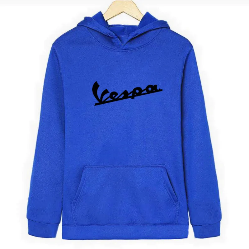 sapphire 1 Новая осенняя и зимняя брендовая толстовка, мужские толстовки Vespa, высококачественный хип-хоп спортивный костюм, флисовая толстовка с капюшоном, пальто на каждый день - Цвет: sapphire 1