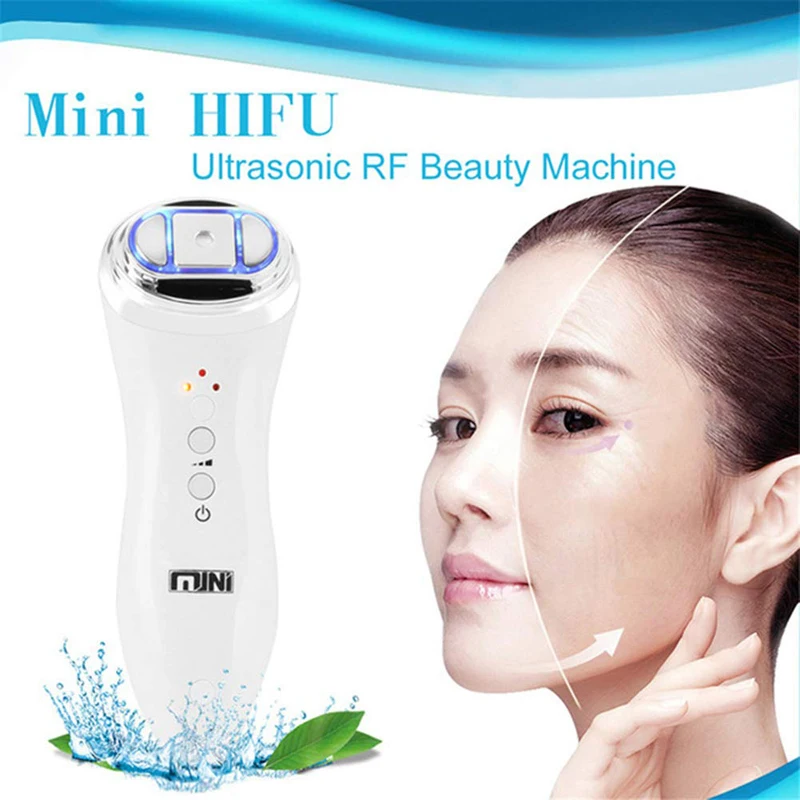 Мини HIFU Effects уход за кожей лица машина для подтяжки лица RF радиочастотная машина для омоложения кожи для подтяжки лица