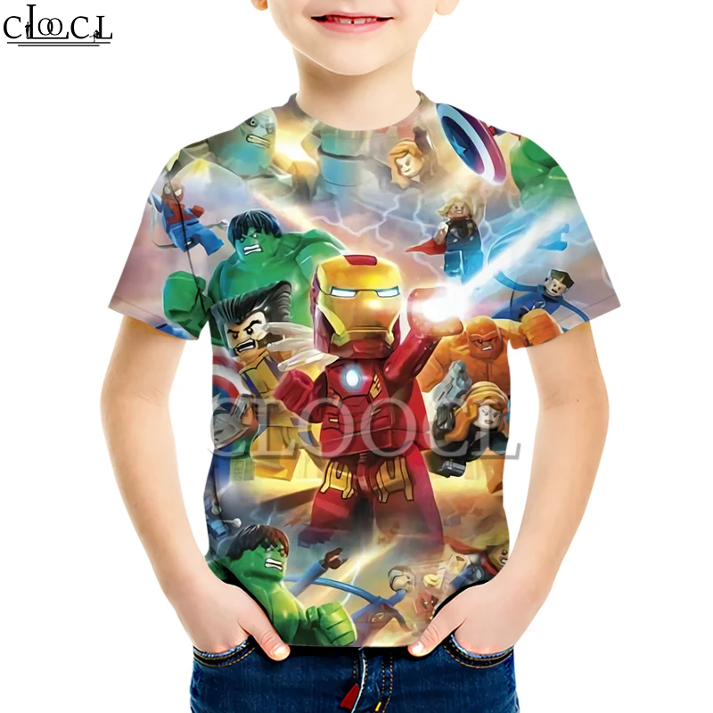  Baby Daughter T Shirt Marvel Comics Iron Man 3D Print Superhero Hoodie Boy Girl Sweatshirt Toddler 