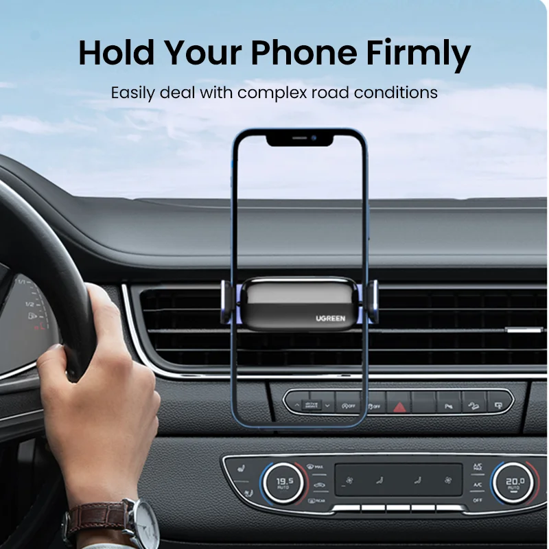UGREEN Car Phone Holder Mobile Phone Support For iPhone 15 14 Pro Max Xiaomi Samsung Mount In Car Cell Phone Car Holder Stand