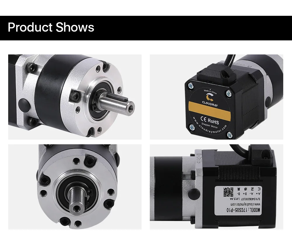 Cloudray nema 17 motor deslizante 4-lead 0.42