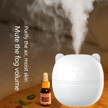 

ELOOLE USB Mini Portable Air Humidifier Diffuser Atomizer Purifier With Night Light Fine Spray Mute Humidification For Desktop