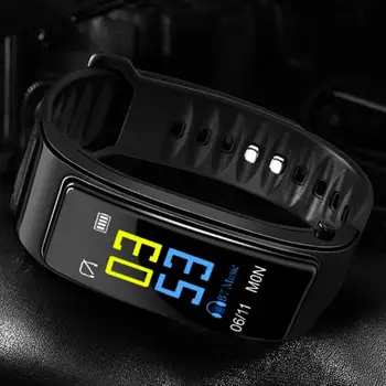 

Y3 Plus Smart Bracelet Bluetooth Headset Heart Rate Sleep Monitor Pedometer Color Screen Alarm Clock Sport Smartband