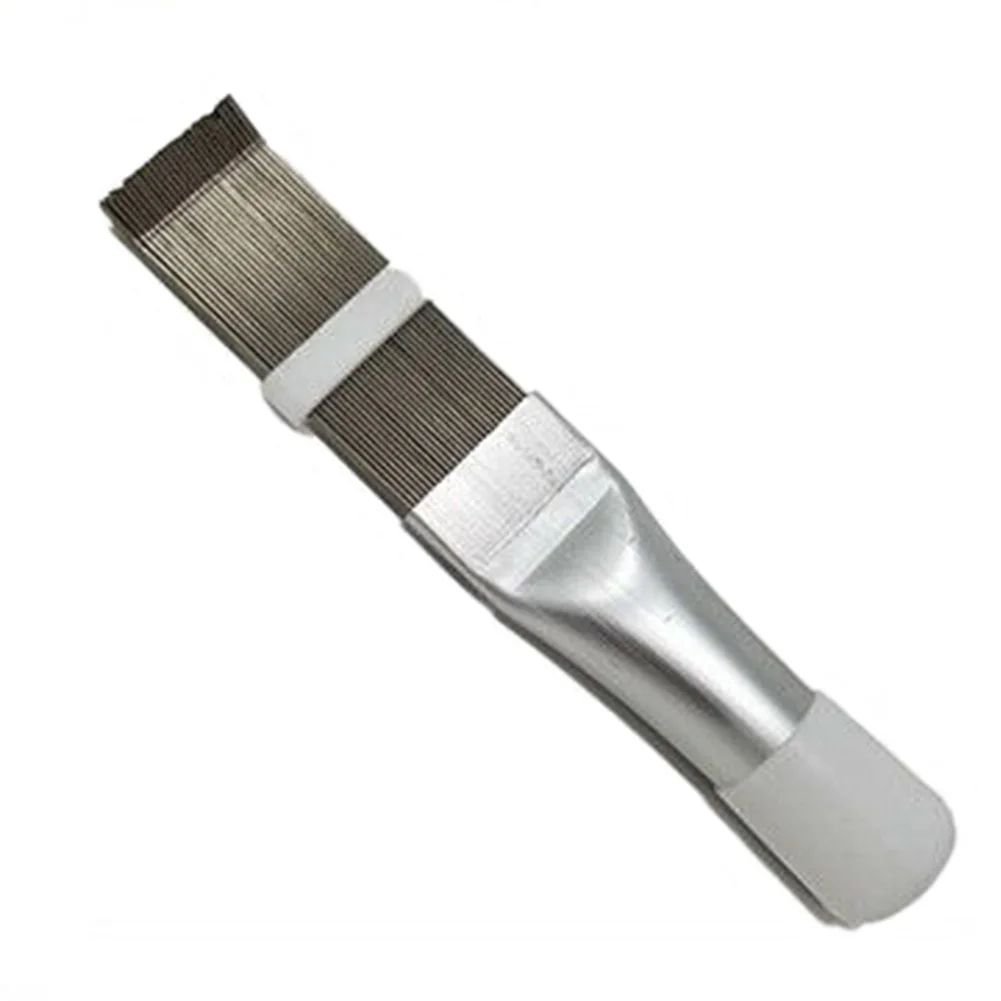 Ручной домашний выпрямитель из нержавеющей стали, охлаждающий конденсатор, инструмент, щетка, гребень для кондиционера