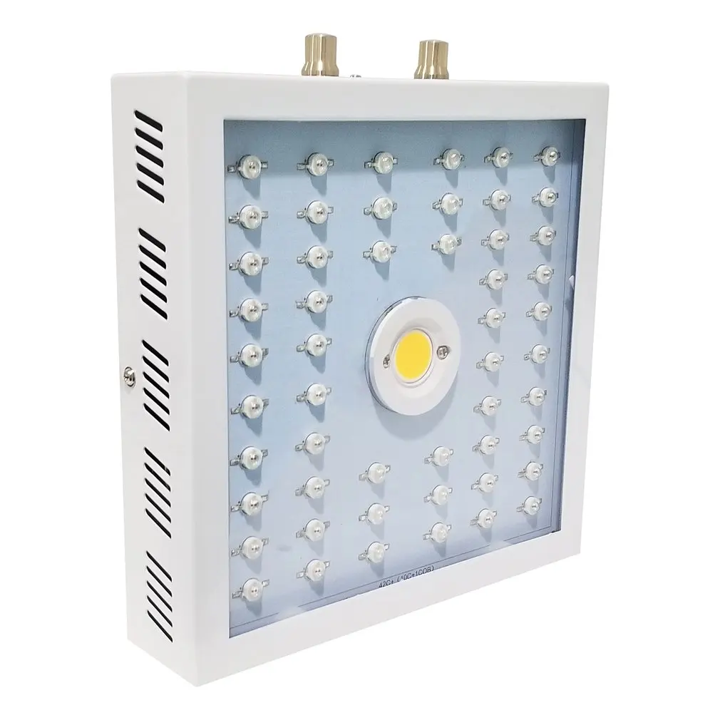 Plants LED Grow Light Full Spectrum 1000W Double Chip Red/Blue/UV/IR Small Square Light For Indoor Plants VEG BLOOM