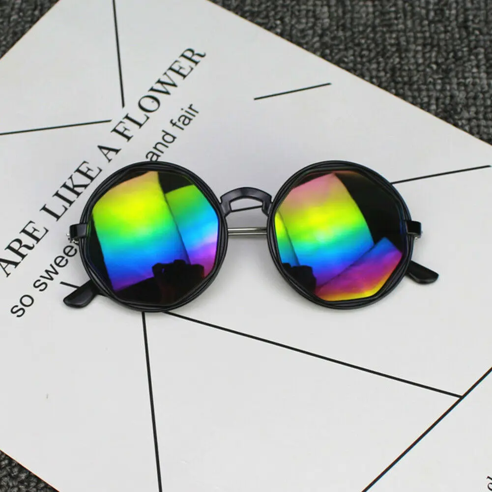 Солнцезащитные очки Мальчики Девочки Дети Открытый Дети Унисекс Малыш глаз солнцезащитные очки - Цвет: A