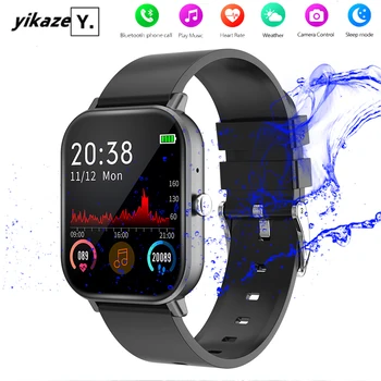 

Smart Watch 2020 Men 1.54 Inch Full Touch Bluetooth Call Heart rate monitor Smart Clock Women Smartwatch for Xiaomi PK P8 IWO 12