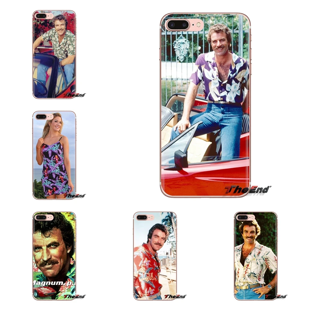 Magnum P.I Прозрачная мягкая оболочка чехлы для Huawei мате честь 4C 5C 5X 6X 7 7A 7C 8 9 10 8C 8X 20 Lite