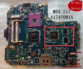 

System Main Board For SONY VAIO VGN-NW SERIES MOTHERBOARD MBX-217 P\N A1747081A