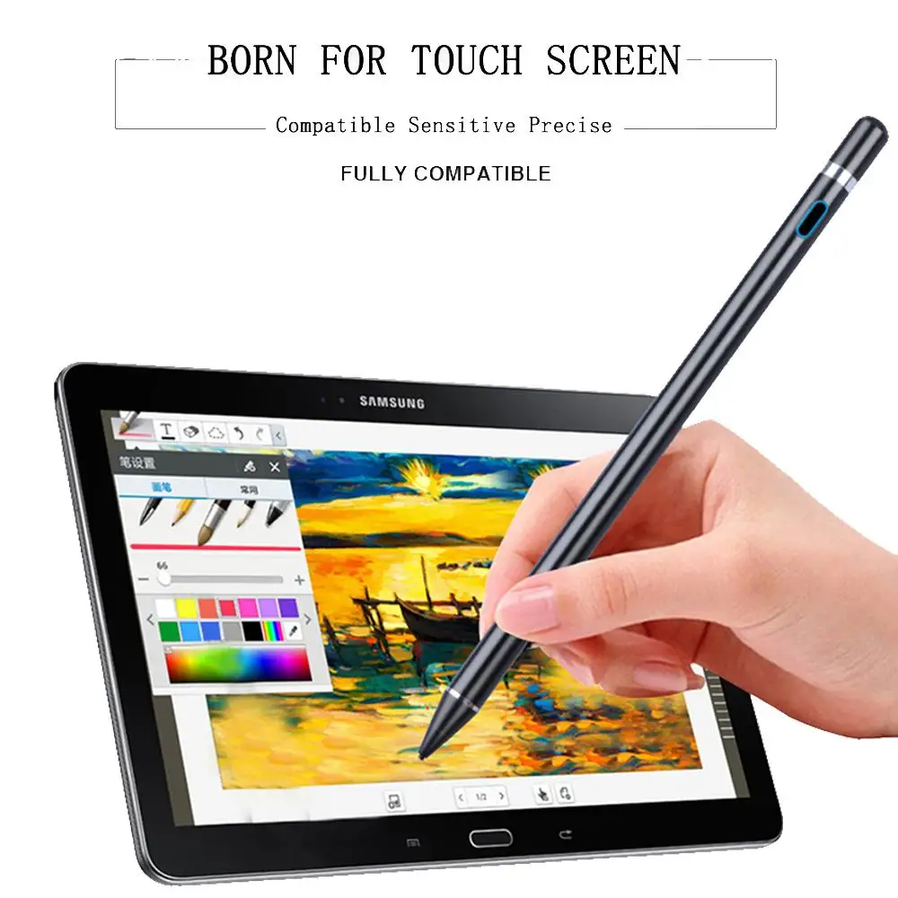 Universal Capacitive Stlus Touch Screen Pen Smart Pen for IOS/Android System Apple iPad Phone Stylus Pencil Touch Pen