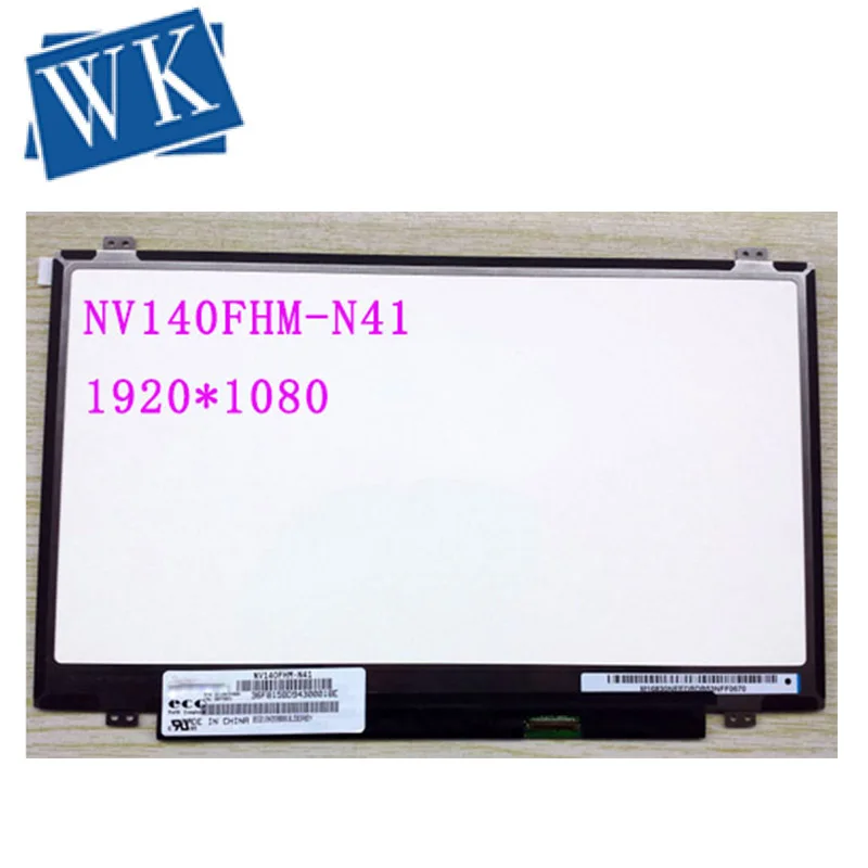  IPS Screen For BOE NV140FHM-N41 LED Display LCD Screen Matrix for Laptop 14.0