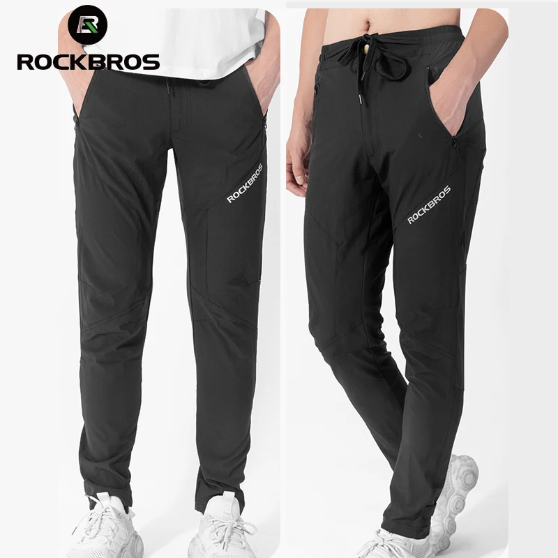 ROCKBROS Bicycle Pants Spring Summer Sports Pants Women Men's Bike MTB Road Bike Trousers Cycling Long Clothes