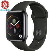 Bluetooth Smart Watch Series 4 SmartWatch Case for Apple iOS iPhone Xiaomi Android Smart Phone NOT Apple Watch (Red Button) dzb bluetooth 4 0 smart watch black red