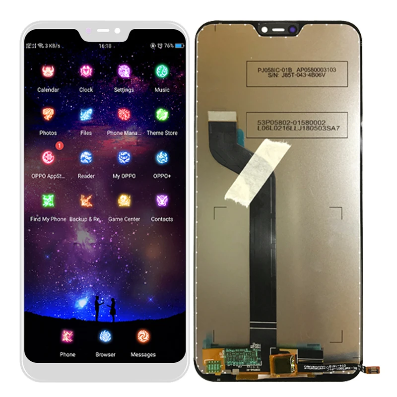 Оригинальный 10 дюймовый сенсорный дисплей для Xiaomi A2 Lite ЖК с рамкой экран в сборе 5