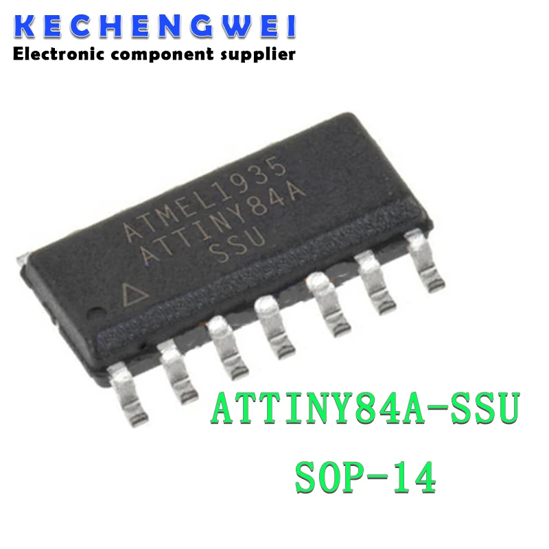 2pcs ATTINY84A-SSU SOP14 ATTINY84A-U 84A-SSU SOP ATTINY84A ATTINY84 SOP-14 IC | Электронные компоненты и