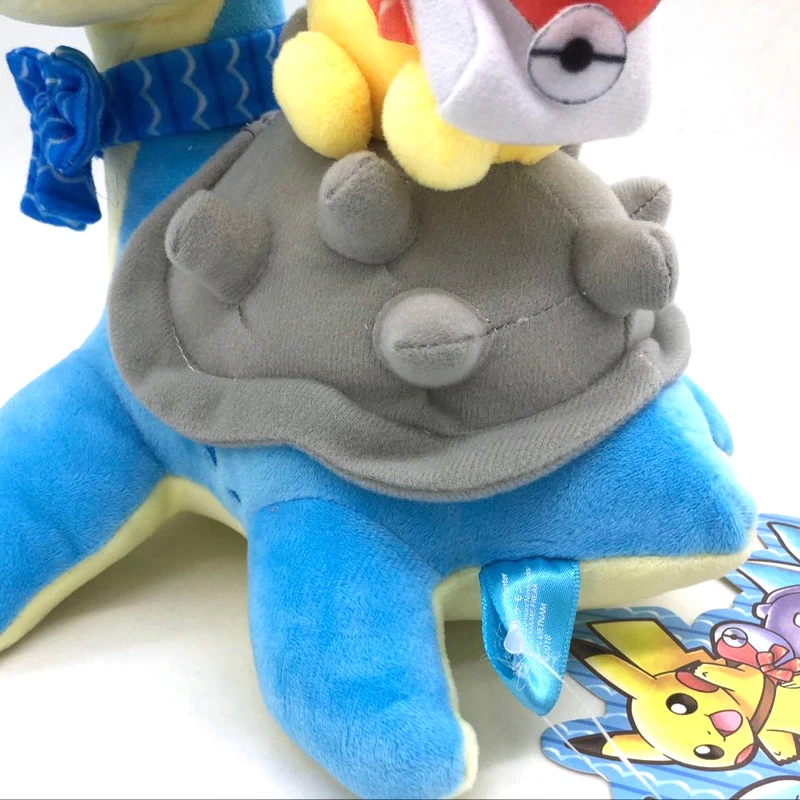 Lapras плюшевые куклы Latios игрушки аниме чучела хобби коллекции Пикачу путешествия с Lapras и Latios аниме shcool подарок для ребенка