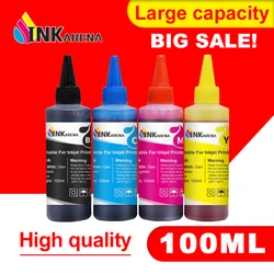 INKARENA Refill Ink Kit For Epson For Canon Dye Ink For HP For Brother Printer CISS Ink and Refillable Printer Ink Cartridges