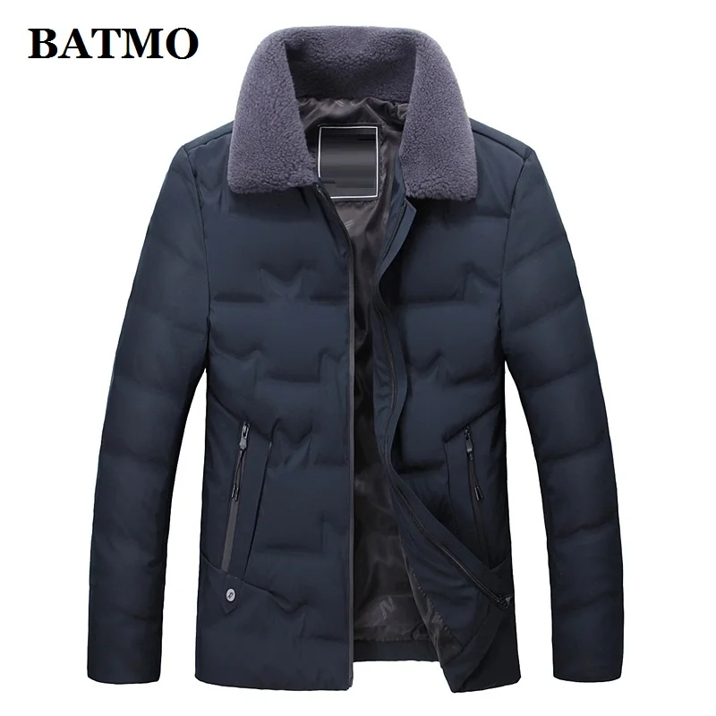 

BATMO 2021 new arrival winter 80% white duck down jackets men,mens thicked warm parkas coat Plus-size M-7XL 1208