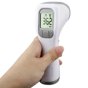

Portable Baby/Adult LCD Backlight Digital Thermometer Infrared Forehead Body Thermometer Non-contact Temperature Measurement
