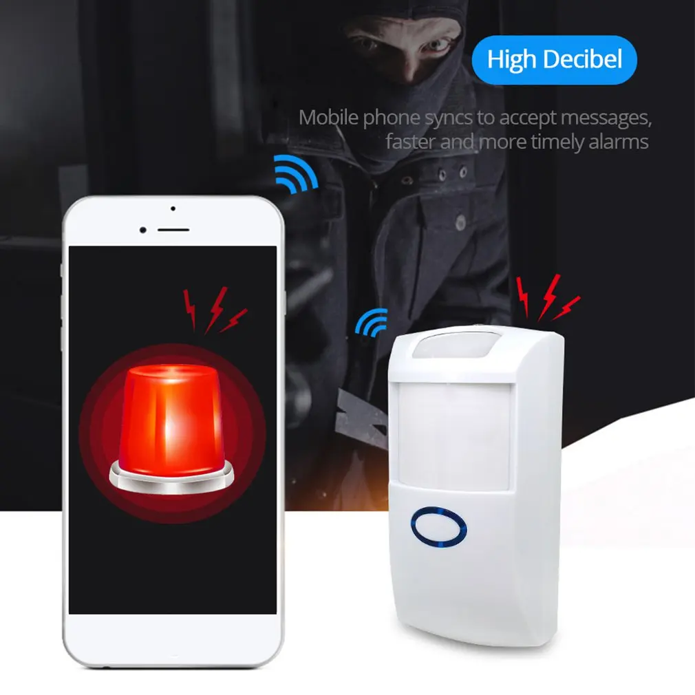 

Sonoff Pir2 Rf Pir Motion Sensor Detector 433Mhz Wifi Draadloze Afstandsbediening Alarm Security Systeem Anti-Diefstal Sensor