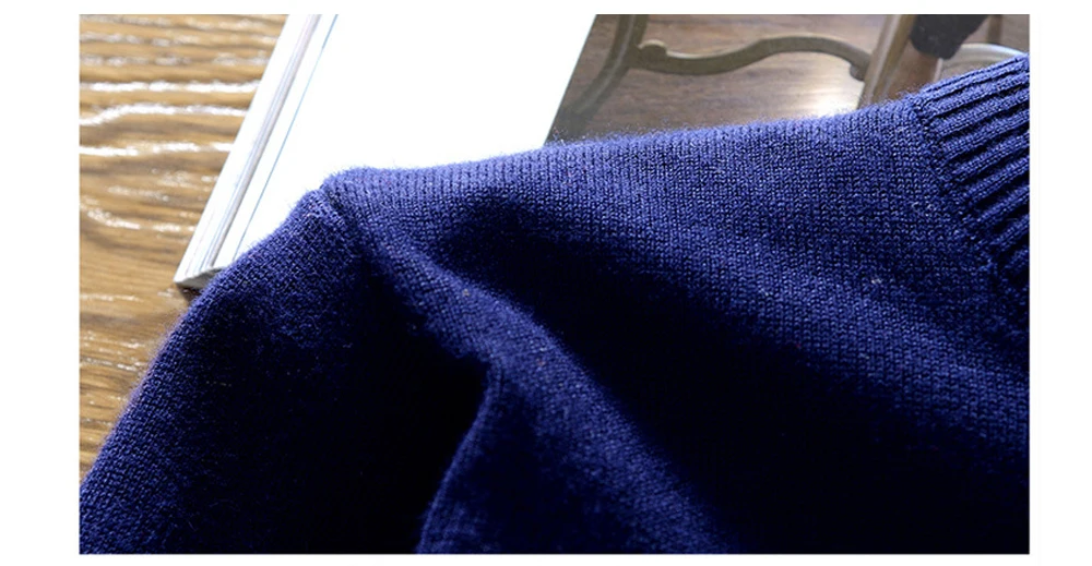 DIMUSI осенний мужской свитер, пуловер, повседневная мужская полосатая водолазка с круглым вырезом, Мужская шерстяная приталенная Вязанная одежда