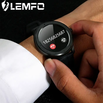 

LEMFO Smart Watch Men Women Full Touch Screen Custom Heart Rate Monitor Message Reminder Health Sport Tracker Smartwatch T6