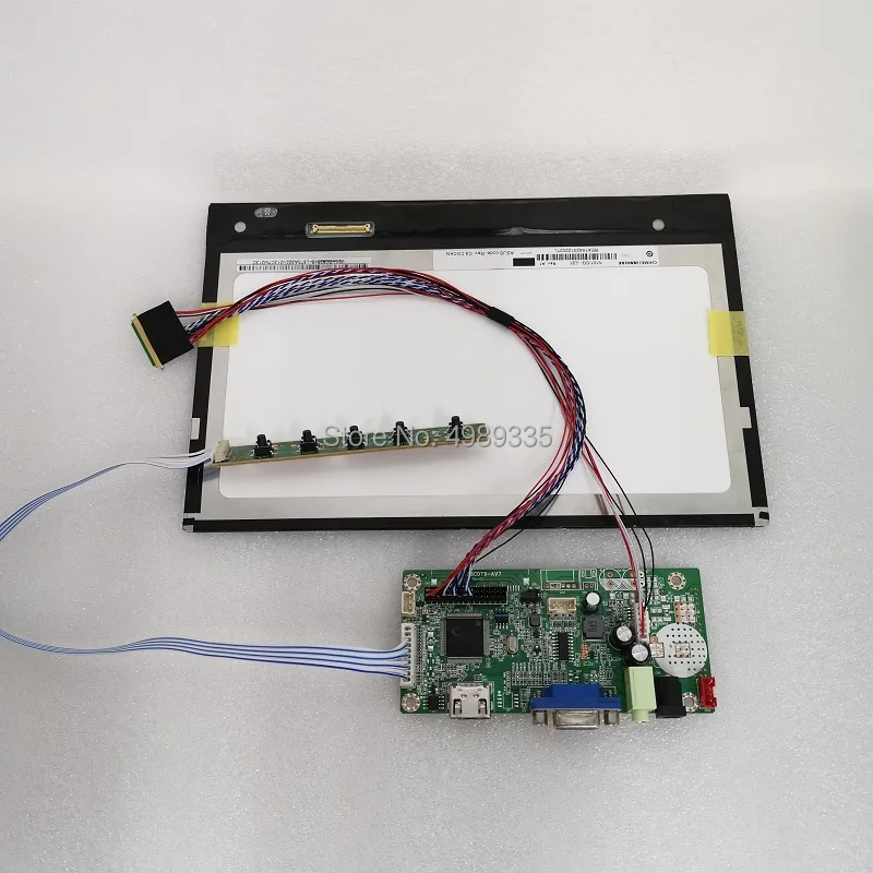 10.1 ġ ÷  ŰƮ 1280X800ips Ǯ ޱ HDMI + VGA +  LCD ̹ г, ȣ ҽ Է  