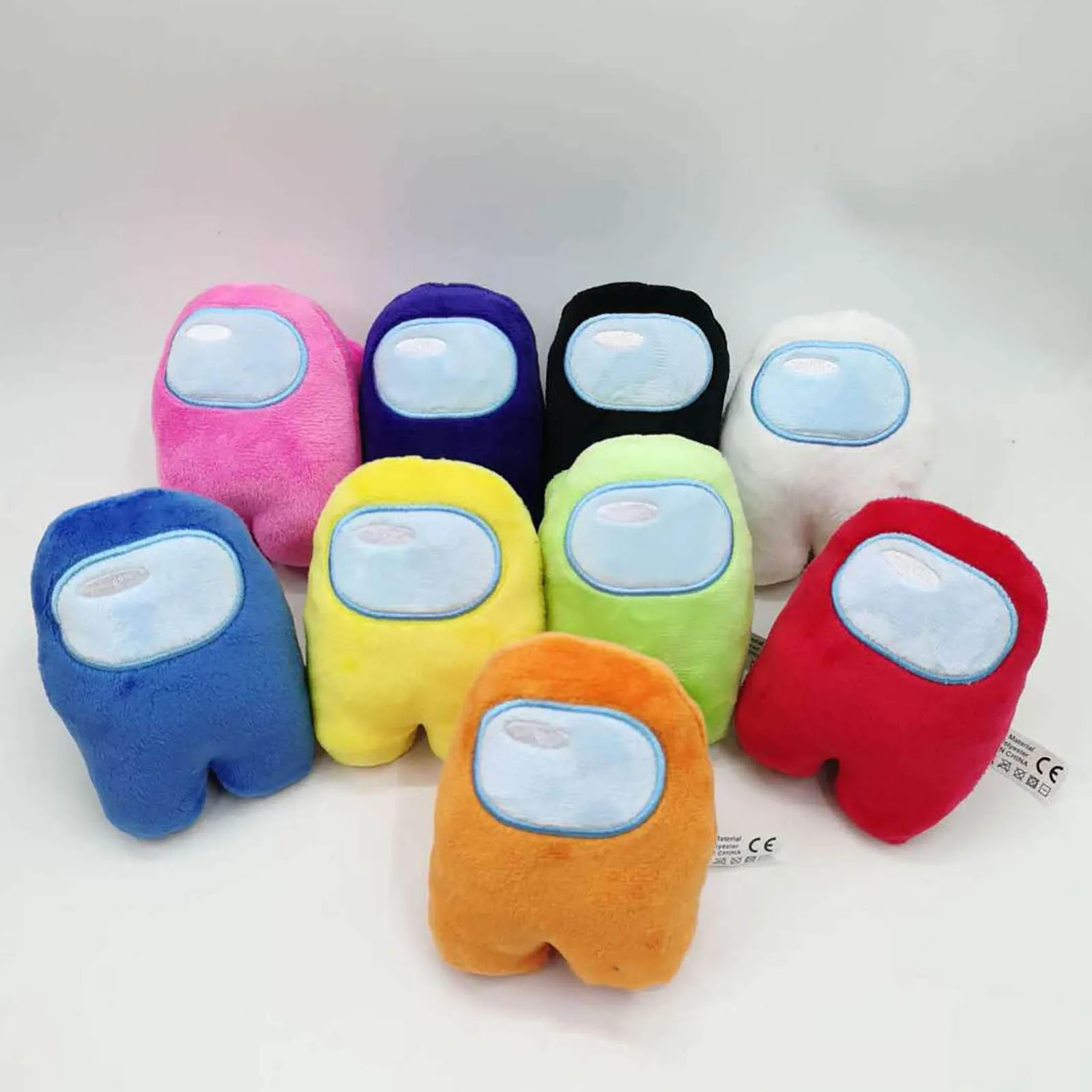 Muñeco de felpa colorido de 20 CM para niños, muñeco de felpa de distintos colores, para jugar, F 2021