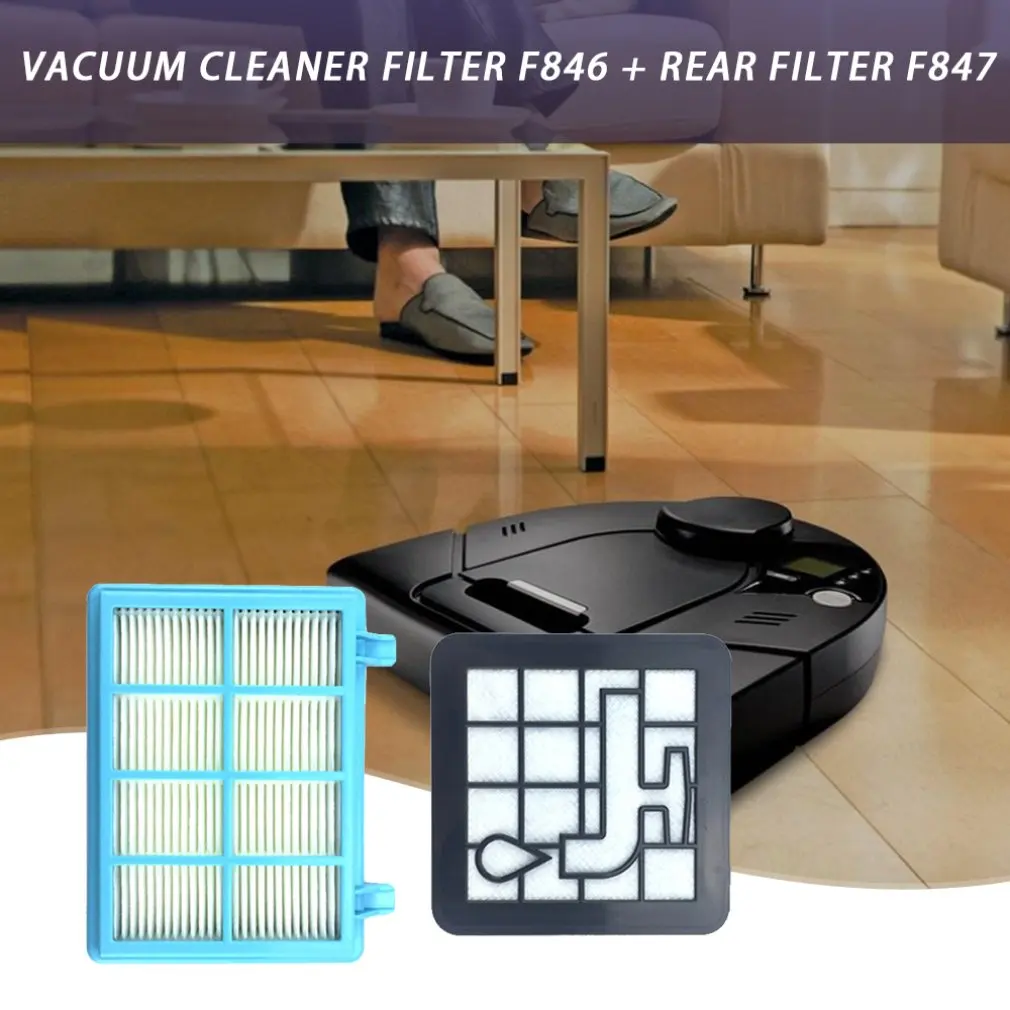 Motor Foam Filter kit for Philips FC8010 FC9331 FC9332 Robot Vacuum Cleaner Jf