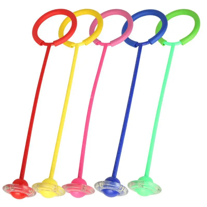 

Hot Sales Children Jumping Flash Jumping Ring shuai qiu Toy Dancer Jump Vitality Jump Ball Single Leg Environmentally Friendly M
