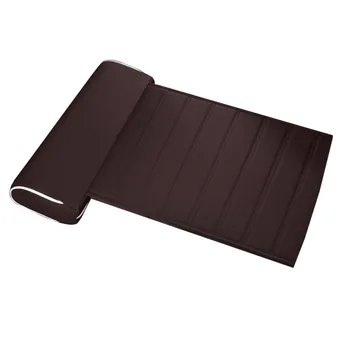 

Auto PU Leather Home Extended Office Car Long Distance Driving Lengthened Seat Cushion Rest Universal Leg Support Pillow Buckled