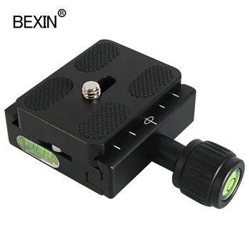 

BEXIN camera clamp adapter universal quick release clamp tripod area clip with conversion screw for dslr camera tripod ball head