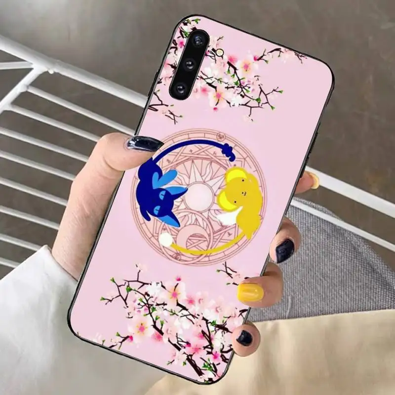 YNDFCNB Sakura Card Captor Phone Case for RedMi note 4 5 7 8 9 pro 8T 5A 4X case phone cases for xiaomi