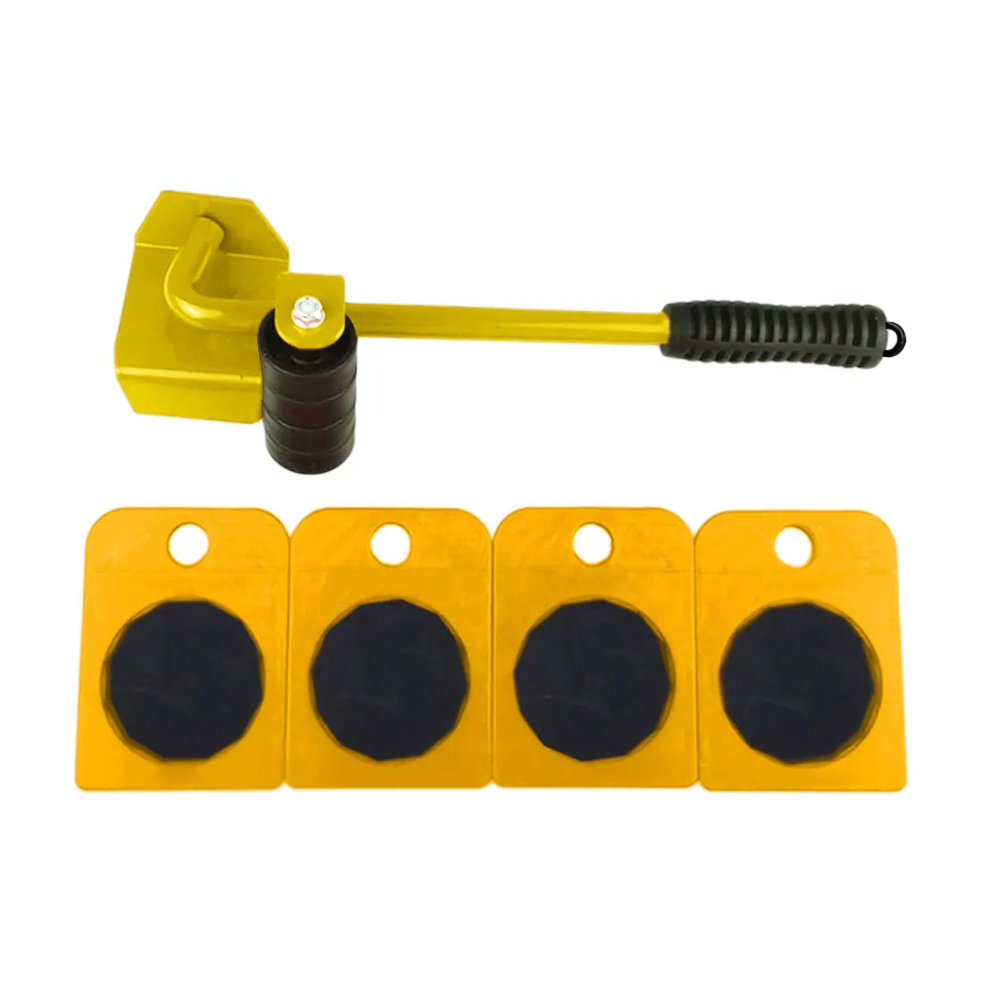 

Hand Tools Set Furniture Mover Tool Set Furniture Transport Lifter Heavy Stuffs Moving Tool Wheeled Mover Roller Wheel Bar