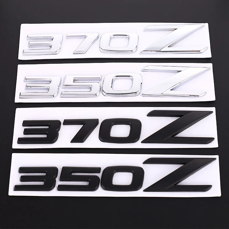 

3D Metal Car Stickers Rear Logo Emblem Badge Sticker Decals For Nissan 350Z 370Z Fairlady Z Z3 Z34 Car Styling Auto Accessories