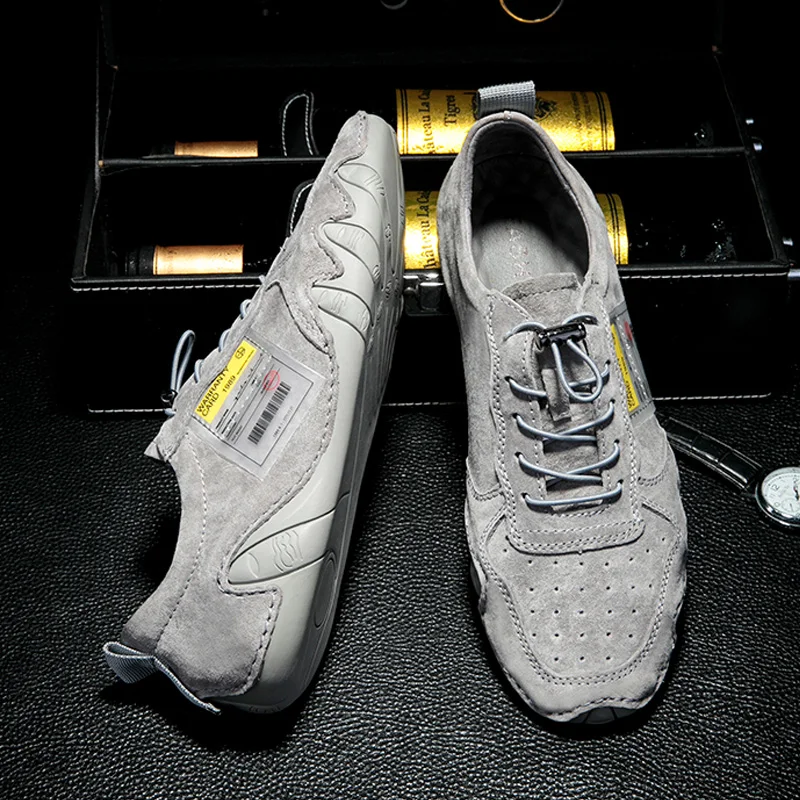 

Octopus Casual Shoes Men Loafers Genuine Leather Flat Slip on High Quality Designer Shoes Men Moccasins Sneaker Footwear Male