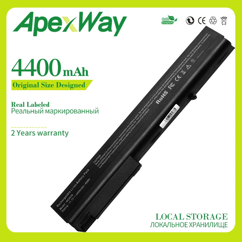 Apexway 4400 mAh аккумулятор для ноутбука HP HSTNN DB06 DB11 DB29 I04C LB11 OB06 UB11 PB992U nx7400 nx7300 nx8420 nw9440 8710w