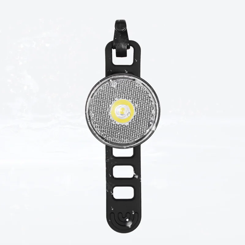 W08J-20 Spotlight Мини умный велосипедный светильник с зарядкой через usb, задний светильник, 80 люмен, велосипедный светильник, водонепроницаемый предупреждающий свет, светильник для бега, точечный светильник, прожектор, светильник - Цвет: W08J-20 Spotlight